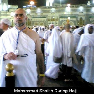Muhammad Shaikh during Hajj 2005